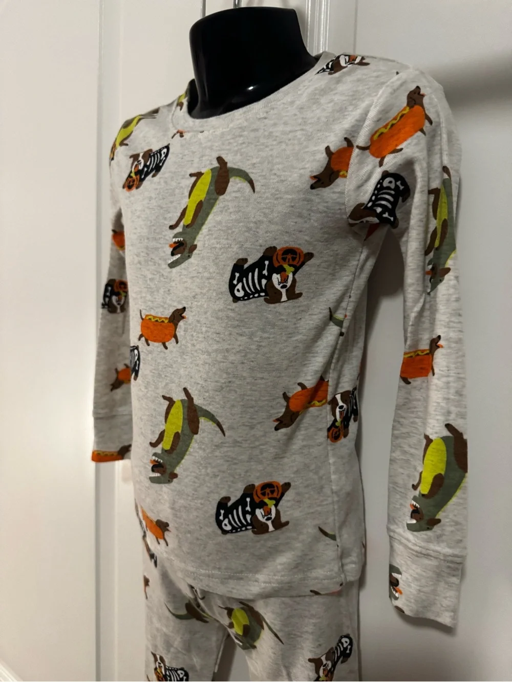 Carters Child of Mine Halloween Dogs Pajama Set